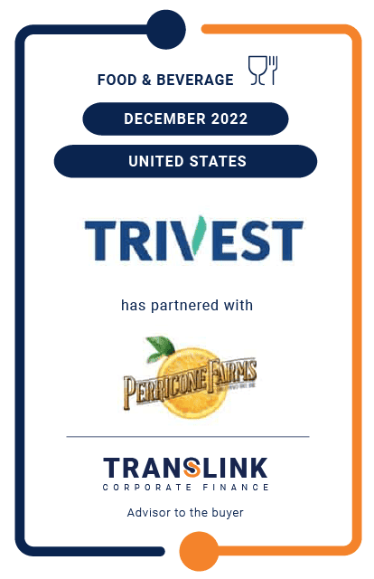 Translink Advised Trivest Partners On Its Partnership With Perricone Juices