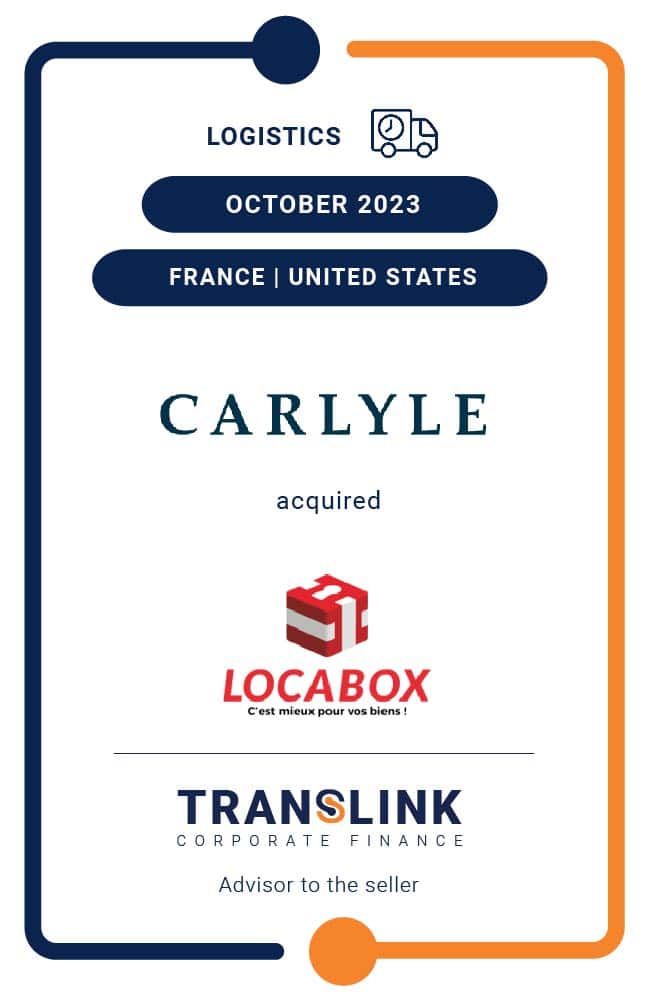 Translink Corporate Finance Acted As The Exclusive Advisor To Locabox Group On Its Sale To Carlyle